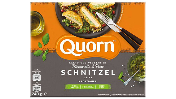 Quorn Schnitzel Mozzarella & Pesto