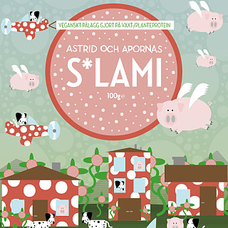 Astrid och Aporna Prickig Korv S*lami