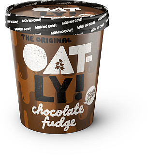 Oatly Chocolate Fudge Ice Cream