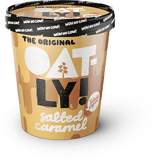Oatly Salted Caramel Ice Cream