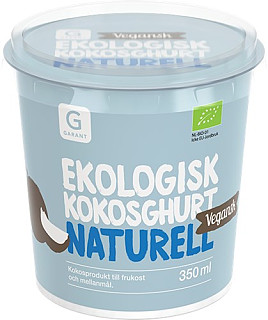 Garant Ekologisk kokosghurt naturell