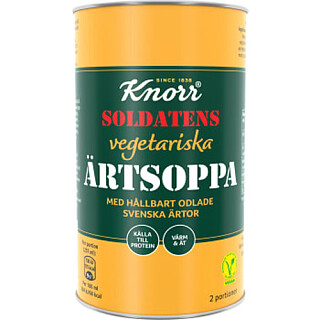 Knorr Soldatens vegetariska ärtsoppa