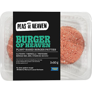 Peas of Heaven Burger of Heaven