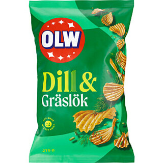 OLW Chips Dill & Gräslök